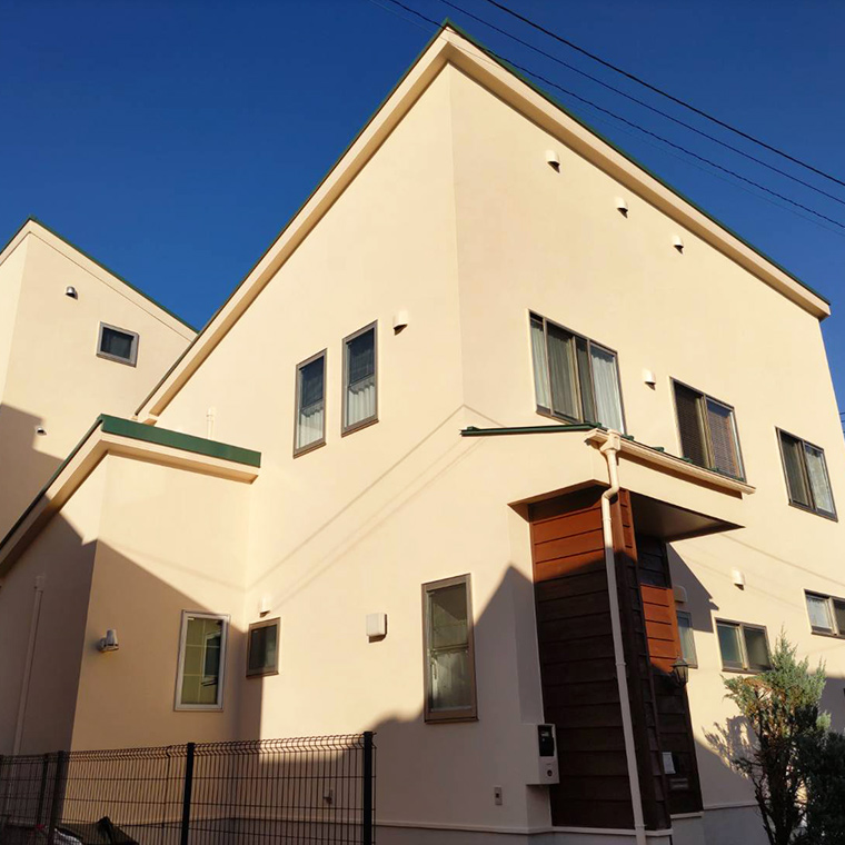 木造住宅モルタル外壁
