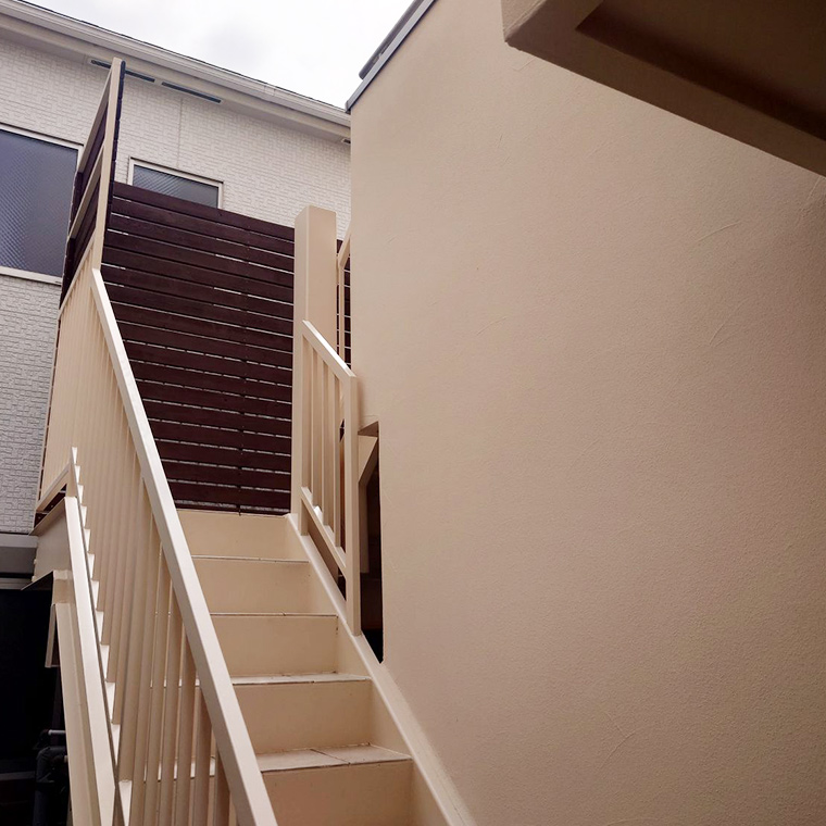 木造集合住宅モルタル外壁