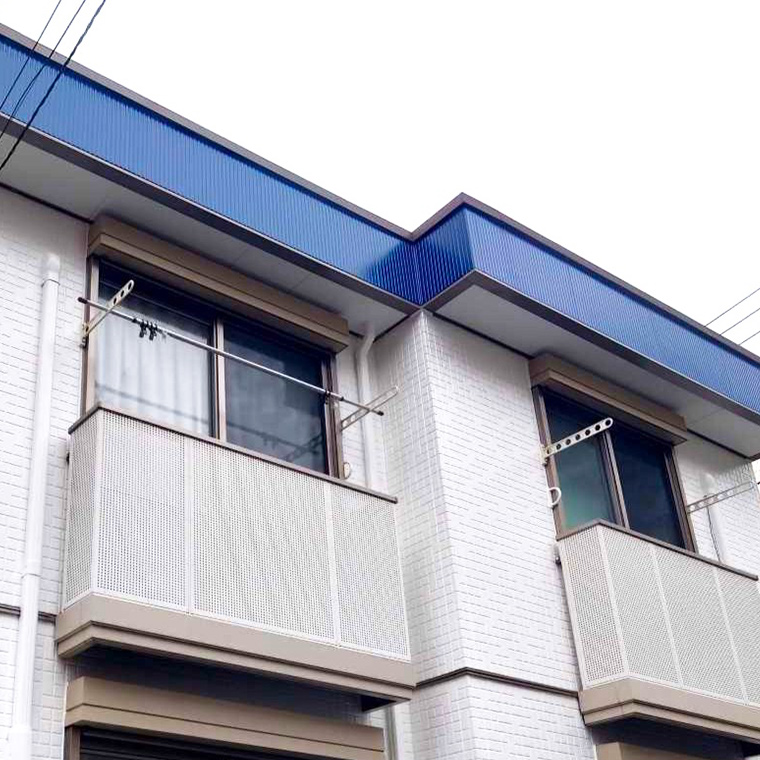 鉄骨造集合住宅サイディング外壁